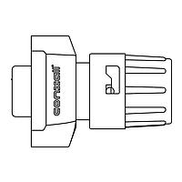 CONXALL W7C82-6SG-P-300 Connectors PosLck Pnl Mnt#16#22 SdrCont6FSckt 300