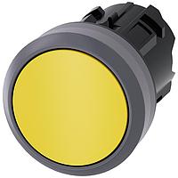 SIEMENS A6X30138399 Flat Button PUSHBUTTON. YELLOW