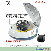DaiHan DH.WCF00025 Centrifuge Mini-microcentrifuge Set CF-5, 120V