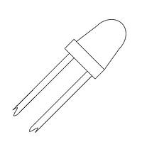 VCC 4361H3/5 Multi-Color LEDs AMBER/GREEN 2.1V