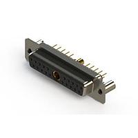 EDAC 628-21W1624-3N3 Mixed Contact D-Sub Connectors Vertical Combo Dsub