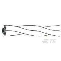 Raychem - TE Connectivity 44A0131-24-0/2/6 Multi-Conductor Cables 24AWG 3Cond BK/RD/BL PRICE PER FT