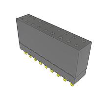 Samtec ESW-109-12-G-D Stackthrough .100" Elevated Socket Strip