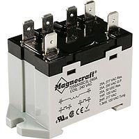 Schneider Electric Relays 725BXXBC3ML-12D Standard Power Relay DPST-NO 25 A, Q.C. Term