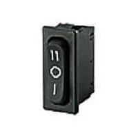 Marquardt Switches Inc 1838.1502 Rocker Switch 6A 125VAC SPDT ON-OFF-ON, QC
