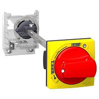 SCHNEIDER GV2APN02 Motor Drives IP54 Thru Door Op-Mech Red/Yellow w/trip