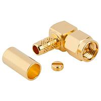 Amphenol RF 132444 Connectors SMA R/A Crmp Plg LMR-195 50 Ohm