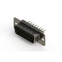 EDAC 627-M15-320-GN1 D-Sub Connectors - Standard Density Vertical Machined D-Sub Connectors