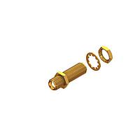 Cal Test Electronics CT4497 RF Adapters - In Series Adapter, SMA Female to Female, Bulkhead Mount