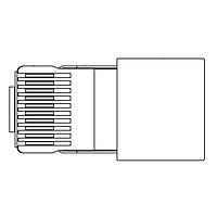 Stewart Connector 940-SP-361010-A218 Connectors Modular Plug Standard 10P 10C Shielded .032-.038 Conductors