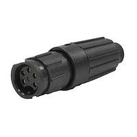 CONXALL W8280-5SG-P-513 Connectors 5#20 F Long Backshell .13 Grommet Size