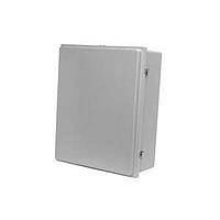 Hammond Manufacturing PJ12126RTW Junction Boxes N4X J Box Raised Lid w/ Window Twist Latch 12.13 x 12.13 x 6.13"-Fiber Poly