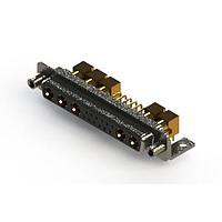 EDAC 630-17W5240-5T6 Mixed Contact D-Sub Connectors Right-angle Power Combo D-Sub Connector