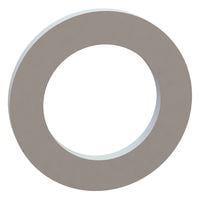 Essentra Components 17W08953 Flat Washer Flat Washer, .579 ID, .900 OD, .075 Thick, Natural, Nylon