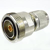 Fairview Microwave SM4643 7/16 DIN Female to HN Male Adapter (4 Ghz)