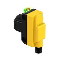 Banner Engineering QS186LEQ7 Photoelectric Sensors WORLD-BEAM QS18 Series: Laser Class 1; Range: 30 m; Input: 10-30 V dc; Output: Not Applicable; 4-pin M8 Integral Snap-fit QD