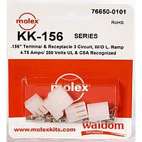 Molex 76650-0101 Connector Kits KK-156 Connector Kit Rec no rmp term 3Ckt