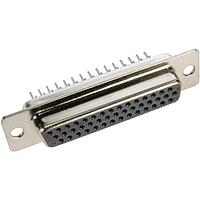 HARTING 09563517500 High Density D-Sub Connectors 44P FEMALE STRT PCB THRUHOLE PL3 PLATING