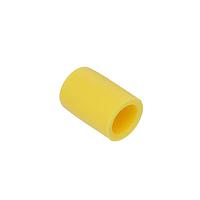 Essentra Components C7A Flexible End Cap 0.313 ID 0.594 L ROUND END CAP:PVC YELLOW