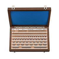 Mahr 4800021DKS Rectangular Gage Block Set made of Steel (408, tolerance class 1)