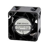 Same Sky (formerly CUI Devices) CFM-4020BF-075-306 Axial dc axial fan, 40 mm square, 20 mm, 5 Vdc, ball, 7500 RPM, 9.38 CFM