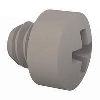 Essentra Components 010832WF012 Phillips Fillister Phillips Screw, #8-32 Thread, 1/8 Lg