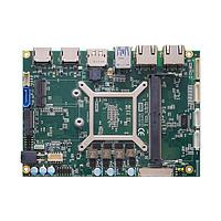 Axiomtek CAPA13S-3GA-V1605B Fan Single Board Computers 3.5 SBC with AMD RYZEN APU V1605B DisplayPort/2 HDMI/eDP audio and 3 Gigabit LANs with fan