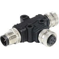 Bulgin PXPPVC12TSFM05AFBIFB T-Adapter M12 A-Coding 5 Pins T Splitter(M12*