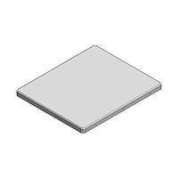 Masach Tech MS585-10C-NS EMI/RFI Shield Cover, Two-Piece 59.1 x 50.3 x 3mm Two-piece Drawn-Seamless RF Shield/EMI Shield COVER (Nickel-Silver)