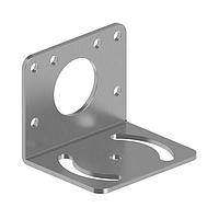 Banner Engineering SMB30MM Sensor Hardware Bracket: 30 mm; Material: 12 Gauge Stainless Steel; Curved mounting slot for versatility/orientation; Clearance for M6 (1/4 in) hardware