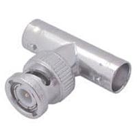 HUBER+SUHNER 43_BNC-50-0-1/133_NE RF Adapters - Tee  BNC plug(m), jack(f), jack(f)