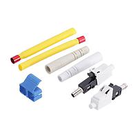 Corning 8602-D Fiber Optic Connectors CNCTR HTMLT DPLX 1.6-2.0 CBL WH/BE BT