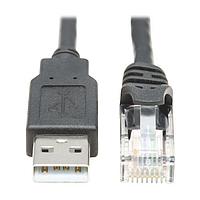 Tripp Lite U009-006-RJ45-X USB Cables / IEEE 1394 Cables 6FT USB1.1 A-RJ45 ROLLOVR