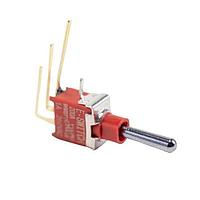 E-Switch 200AWMSP1T1A1M7QE Toggle Switches 3A 120VAC / 28VDC On-None-On PC Mnt