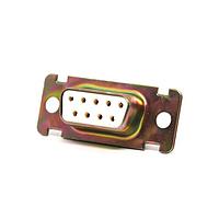 Cinch DE9SV Receptacle DSUB 9F PCB STR GF ZINC