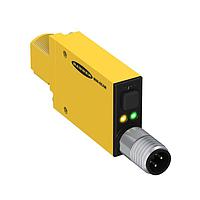 Banner Engineering SME312CVB Photoelectric Sensors MINI-BEAM EXPERT: Visible Blue 475 nm Convergent; Focal Point: 16 mm; Input: 10-30 V dc; Output: Bipolar: 1 NPN; 1 PNP; 2 m (6.5 ft) Cable