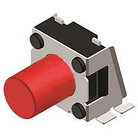 Diptronics TA3-1R2A-V-T/R Tactile Switches Right Angle (SMT ) 6.3*6.18