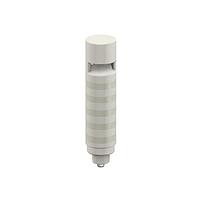 Banner Engineering TL50CWGBYRAOSCQ Tower Lights Compact Tower Light: Gray Housing: 5-Color; Omnidirectional Continuous Audible Indicator; Voltage: 12-30 V dc or 24 V ac; Environmental Rating: IP67; Input: Bimodal; Colors: White Green Blue Yellow Red; 8-pin M12 Integral QD