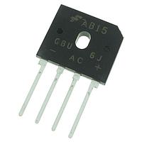 Fairchild GBU6J Single Phase Bridge 6A Bridge Rectifier