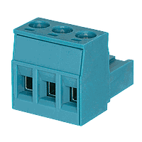 Same Sky (formerly CUI Devices) TBP04P1-500-11BE Plugs 2 24 Poles, Pluggable, Horizontal, 5.0 Pitch, 28 12 (AWG), Terminal Block
