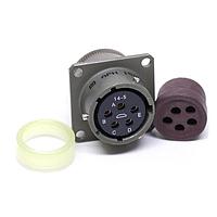 Amphenol Industrial PT00E14-5SX Receptacles PT 5C 5#16 SKT RECP