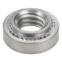 PEM SH-M6-1X Screws & Fasteners NUT, PLAIN, STEEL, HARD PANEL