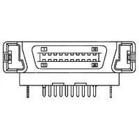 AMP Connectors - TE Connectivity 787653-4 Headers 20 BLDMATE RCPT ASSY LEAD FREE