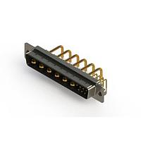 EDAC 629-13W6250-1TA Mixed Contact D-Sub Connectors Right-angle Power Combo D-Sub Connector
