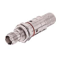 Amphenol Times Microwave Systems EZ-500-TF-BH-X Connectors TNC-female (jack) bulkhead, crimp connector, non-solder pin, no braid trim