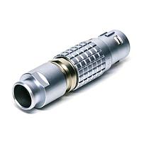 LEMO FGJ.2B.326.CLLD92Z Connectors STRGHT PLUG, SOLDER CONTACTS 2B SERIES