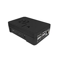 New Age Enclosures P3A-382613 Enclosures Raspberry Pi 4 Enclosure 3.8 x 2.6 x 1.3 inch - Black