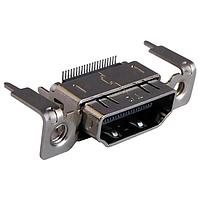 Stewart Connector SS-53000-003 HDMI HDMI Connector Vertical With Flange -20C to 85C