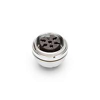 Amphenol Tuchel T 3403 400 Connectors 6 Pin female; Rear Pnl Mnt