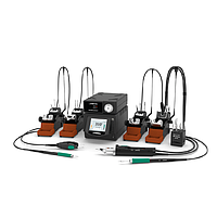 JBC DMPSE-2QB 4-Tool Rework Station (160W/tool, 90 - 450°C)